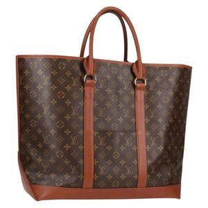 LOUIS VUITTON Monogram Sac Weekend GM Tote Bag M42420 LV Auth 133583V